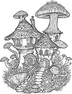 fairy-home-coloring-pages